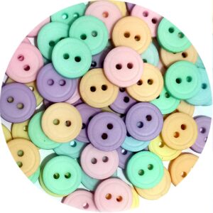Botão 11404 - Mix Pastel