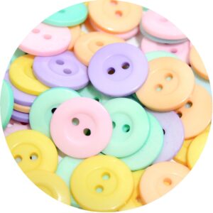 Botão 11406 - Mix Pastel