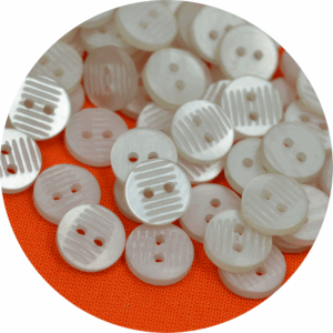 Botão Pietra 11578 - Off White