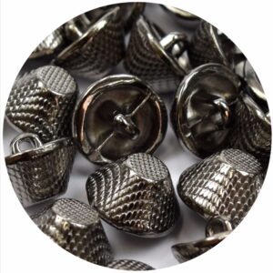 Botão Balenciaga 15059 - Niquel