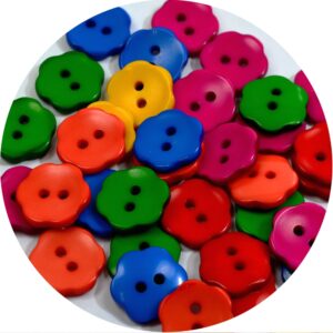 Botão flor 32132 - Mix Junina