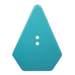 Botão geométrico - 41304 - Azul
