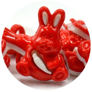 Botão Coelho 10118 - Vermelho