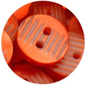 Botão Pietra 11578 - Laranja