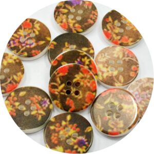 Botão Bella 14007 - Marrom