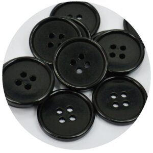 Botão Preto Lara 11001