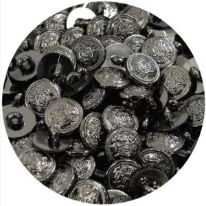 Botão Brasão - Ônix