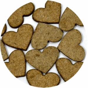 Etiqueta de Couro Ecológico Coração