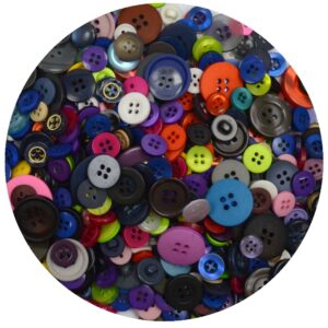 Botão Mix Coloridos 500 Gramas