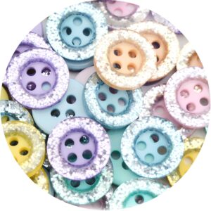 Botão 11607 - Mix Pastel
