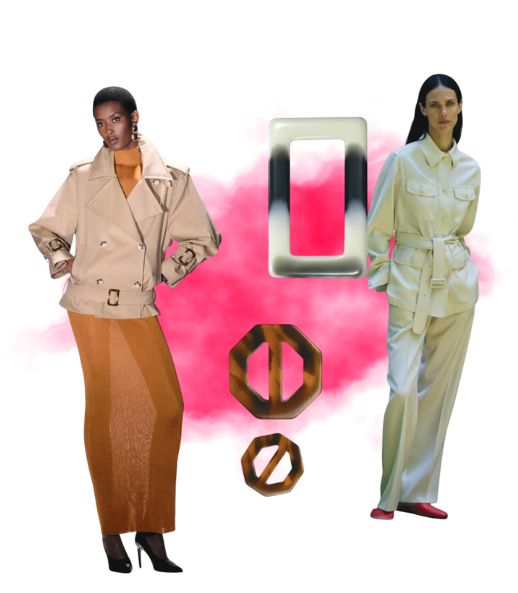 Fivelas e Argolas com estilo e versatilidade.