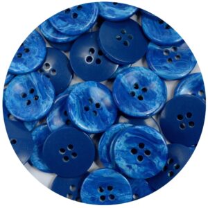 Botão Jane 11651 - Azul Royal