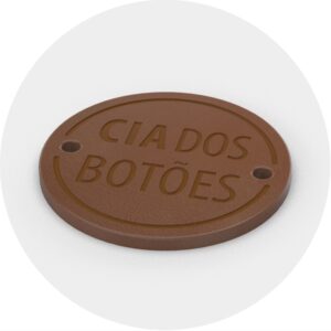 Etiqueta Personalizada - 30 x 30 mm - Sintético
